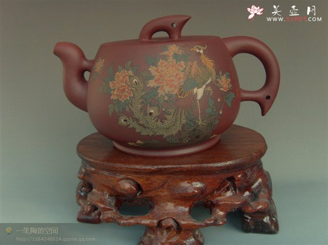 紫砂壶图片：富贵朝凤 - 美壶网