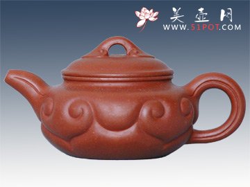 紫砂壶图片：小仿古如意 - 美壶网