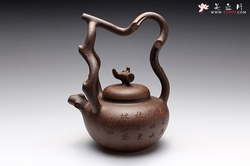 紫砂壶图片：东坡提梁 - 美壶网