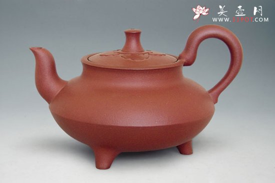 紫砂壶图片：三足如意 - 美壶网