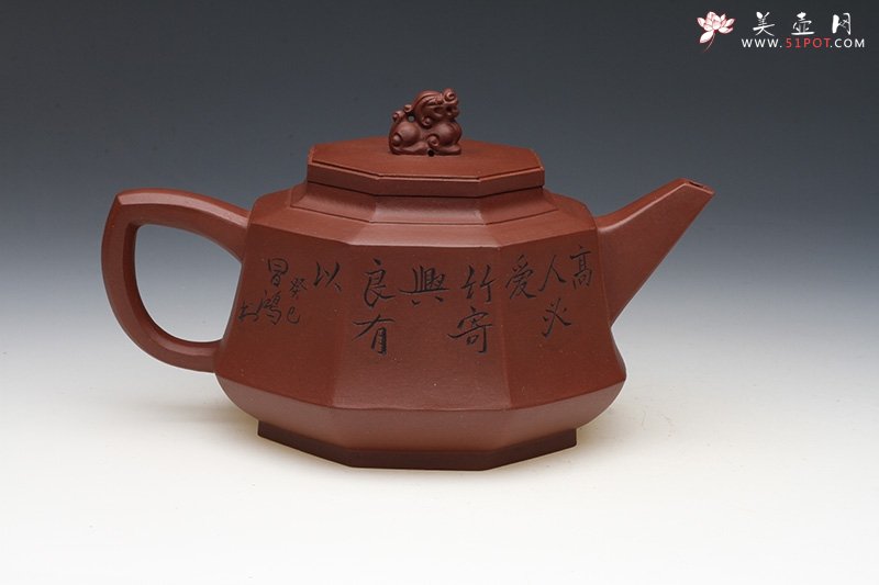 紫砂壶图片：八方柱礎 - 美壶网