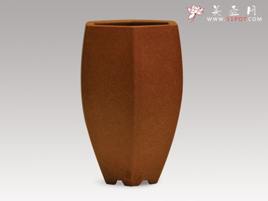 紫砂壶图片：小高六方千筒 - 美壶网