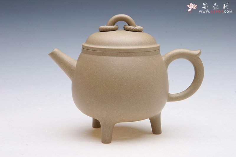 紫砂壶图片：三足环已用 - 美壶网
