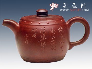 紫砂壶图片：鼓型壶 - 美壶网