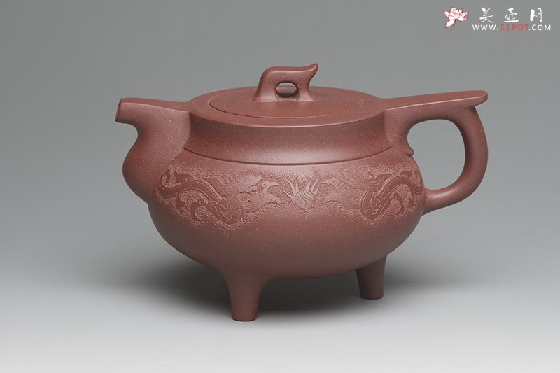 紫砂壶图片：古韵 商务部囯礼壶 金奖 - 美壶网