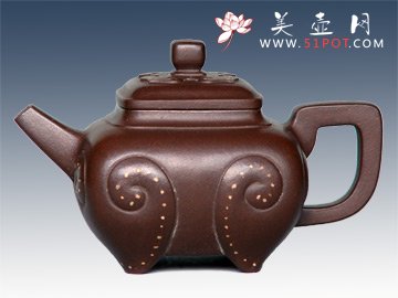 紫砂壶图片：四方如意 - 美壶网