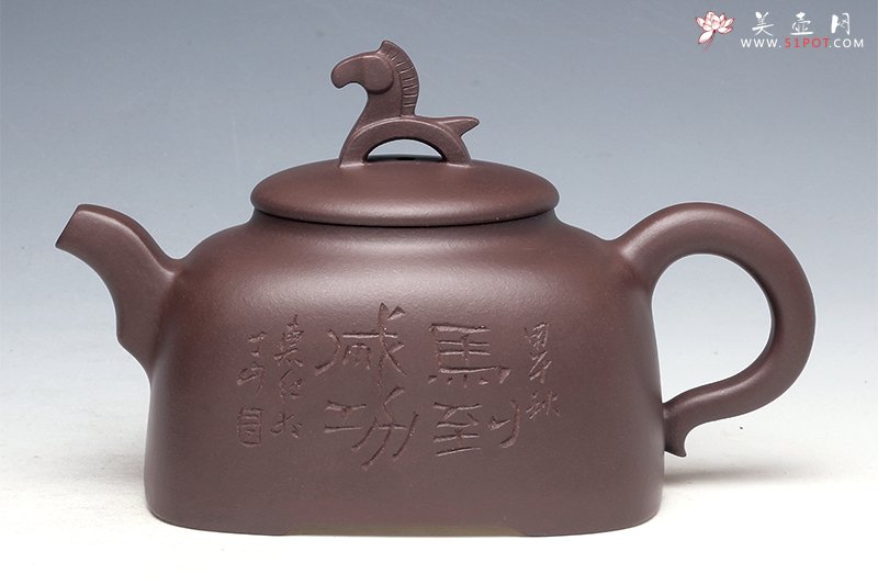 紫砂壶图片：马到成功 - 美壶网