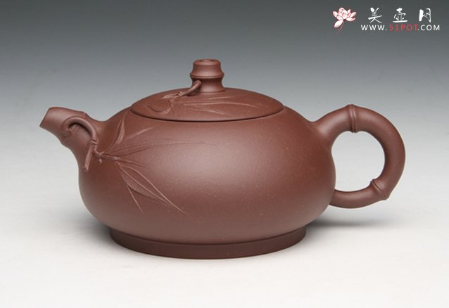 紫砂壶图片：竹节 - 美壶网