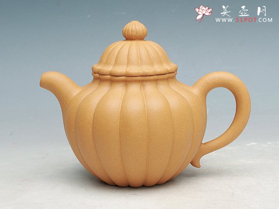 紫砂壶图片：菊瓣壶 - 美壶网