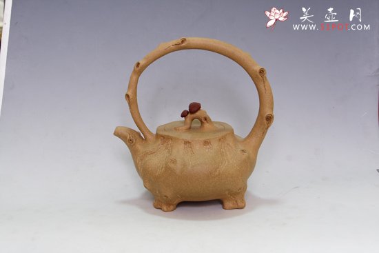 紫砂壶图片：天润提梁 - 美壶网