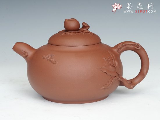 紫砂壶图片：福寿 - 美壶网