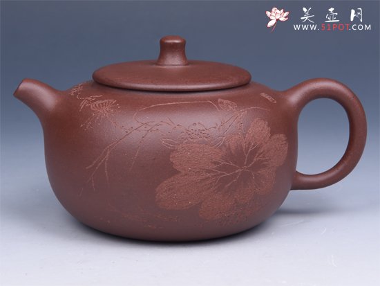 紫砂壶图片：   - 美壶网