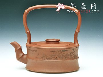 紫砂壶图片：提梁 - 美壶网