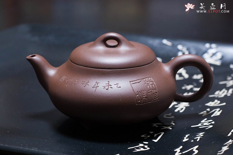 紫砂壶图片：汉棠石瓢 - 美壶网