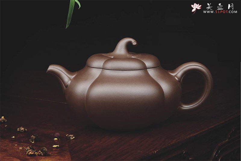 紫砂壶图片：海棠壶 - 美壶网