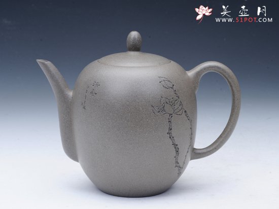 紫砂壶图片：美人肩 360CC - 美壶网