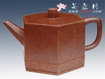 紫砂壶图片：六方云琮 - 美壶网