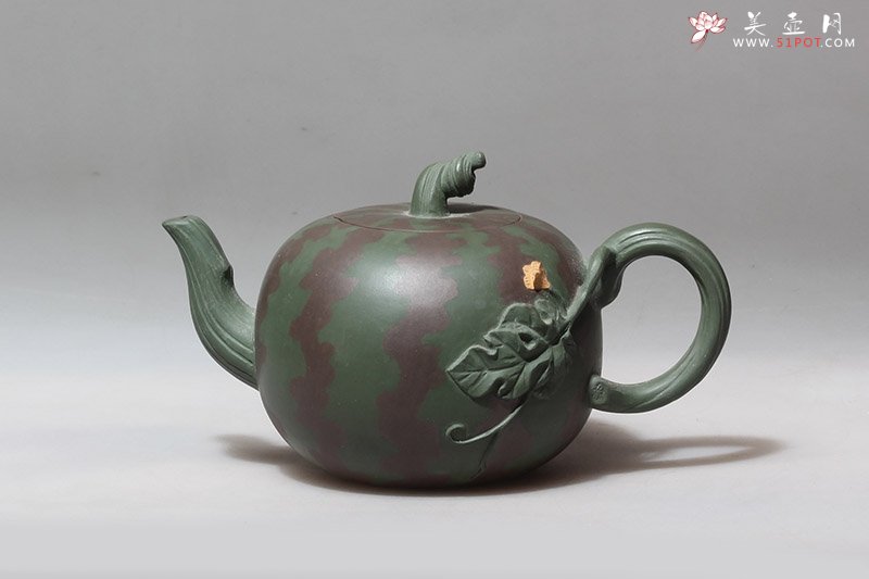 紫砂壶图片：西瓜 - 美壶网