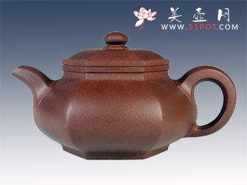 紫砂壶图片：矮帽 - 美壶网