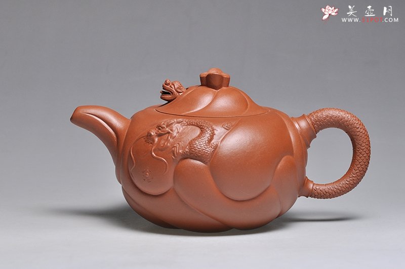 紫砂壶图片：鱼化龙 - 美壶网