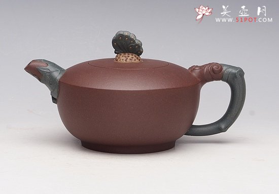 紫砂壶图片：彩蝶 - 美壶网