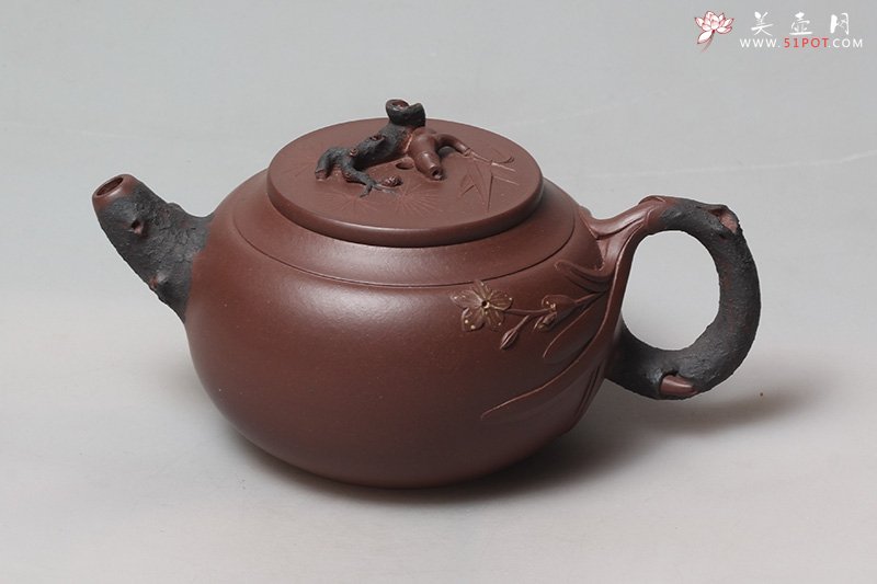 紫砂壶图片：迎春壶 - 美壶网