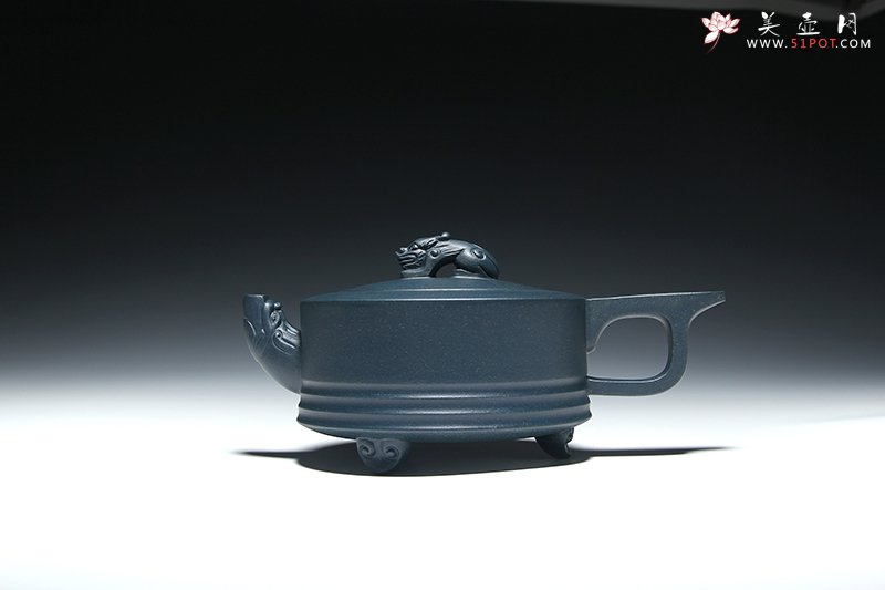 紫砂壶图片：汉韵龙壶 - 美壶网