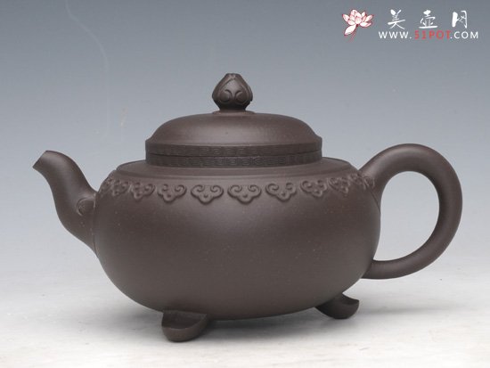 紫砂壶图片：云肩如意 - 美壶网