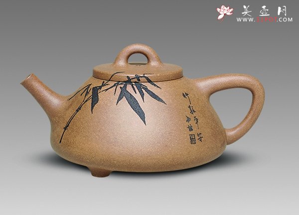 紫砂壶图片：石瓢 - 美壶网
