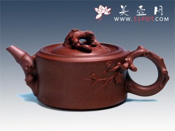 紫砂壶图片：松竹三友 - 美壶网