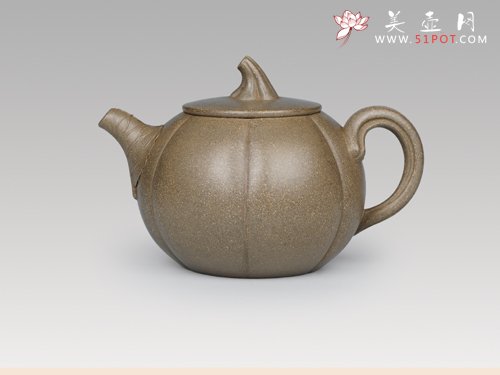 紫砂壶图片：田园情趣―香瓜 - 美壶网