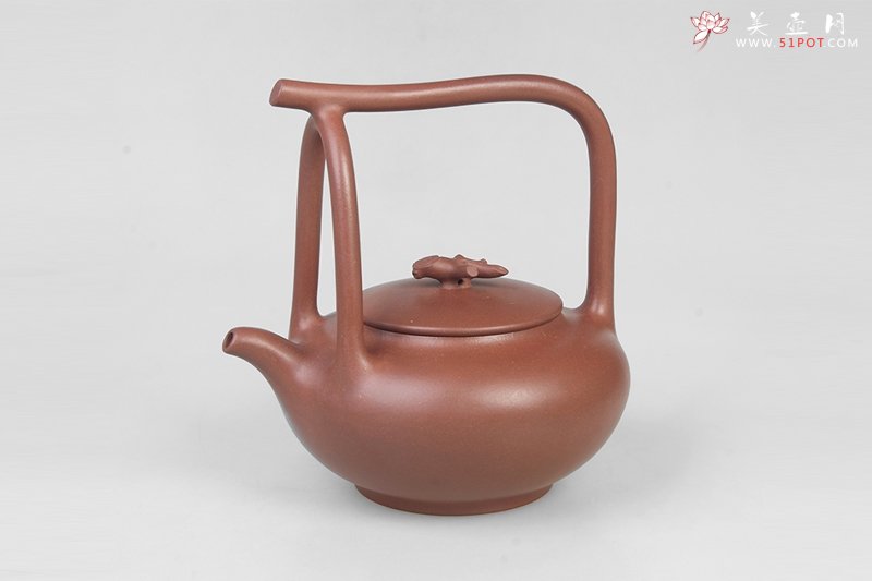 紫砂壶图片：一枝提梁 - 美壶网