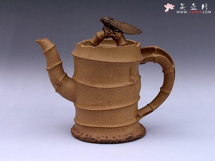 紫砂壶图片：虚竹 - 美壶网