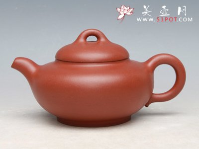 紫砂壶图片：柿圆 - 美壶网