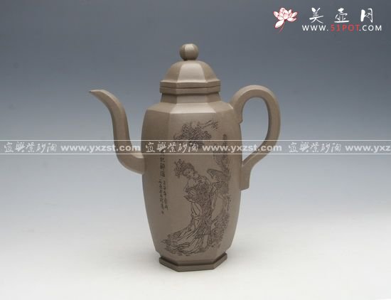 紫砂壶图片：贵妃醉酒 - 美壶网