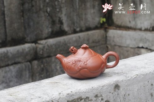 紫砂壶图片：鱼化龙 - 美壶网