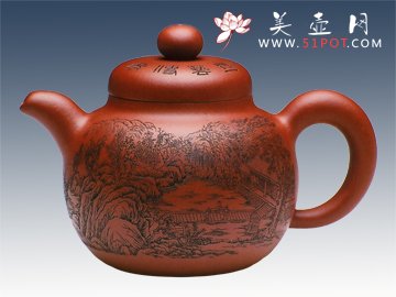 紫砂壶图片：江山多娇 - 美壶网