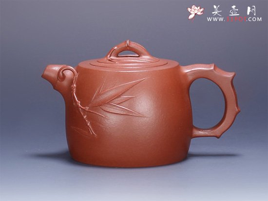 紫砂壶图片：竹节井栏 - 美壶网