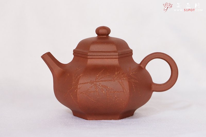 紫砂壶图片：六方容天 - 美壶网