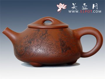 紫砂壶图片：石瓢 - 美壶网