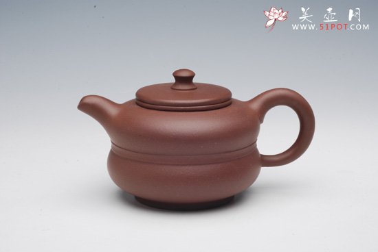 紫砂壶图片：玉带葫芦 - 美壶网