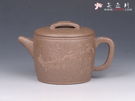 紫砂壶图片：汉瓦 - 美壶网