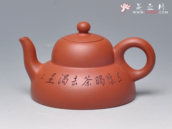 紫砂壶图片：箬笠壶 - 美壶网