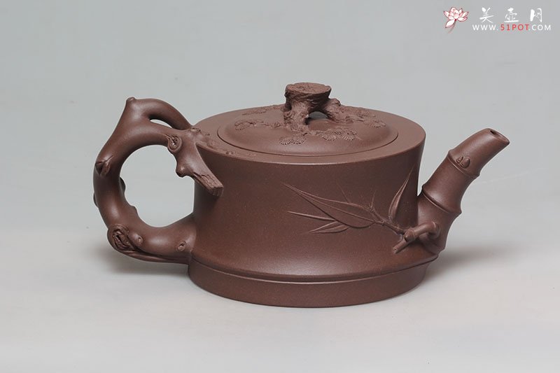 紫砂壶图片：岁寒三友 - 美壶网