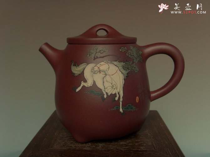 紫砂壶图片：白龙驹 - 美壶网
