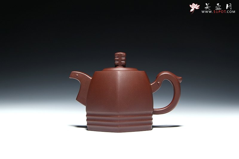 紫砂壶图片：六方青玉 - 美壶网