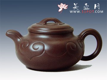 紫砂壶图片：如意石瓢 - 美壶网