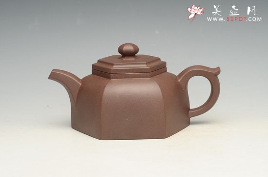 紫砂壶图片：六方井栏 - 美壶网