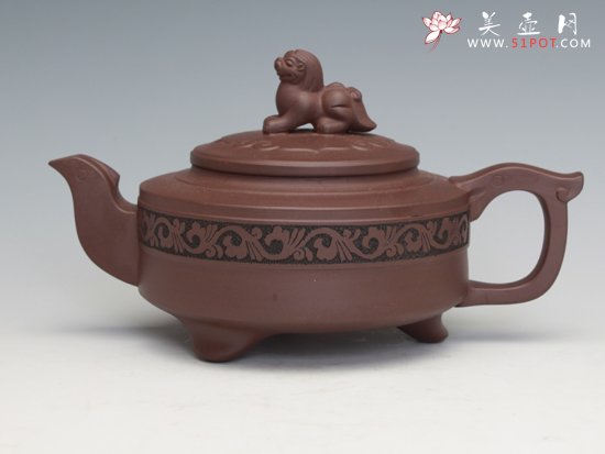 紫砂壶图片：吉祥三宝 - 美壶网