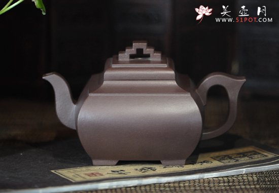 紫砂壶图片：步步高升 - 美壶网